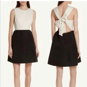 Black and white dress